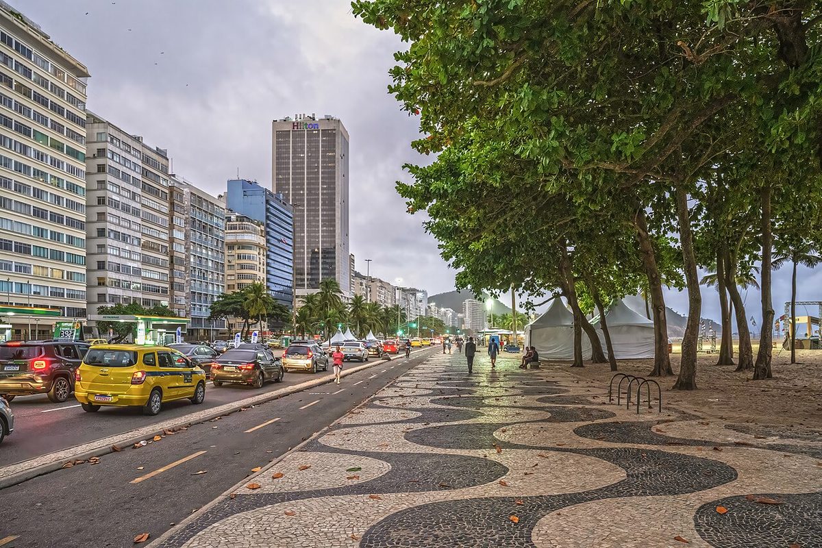 Copacabana beach